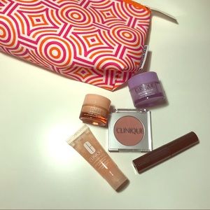 Clinique Jonathan Adler Bag with Samples